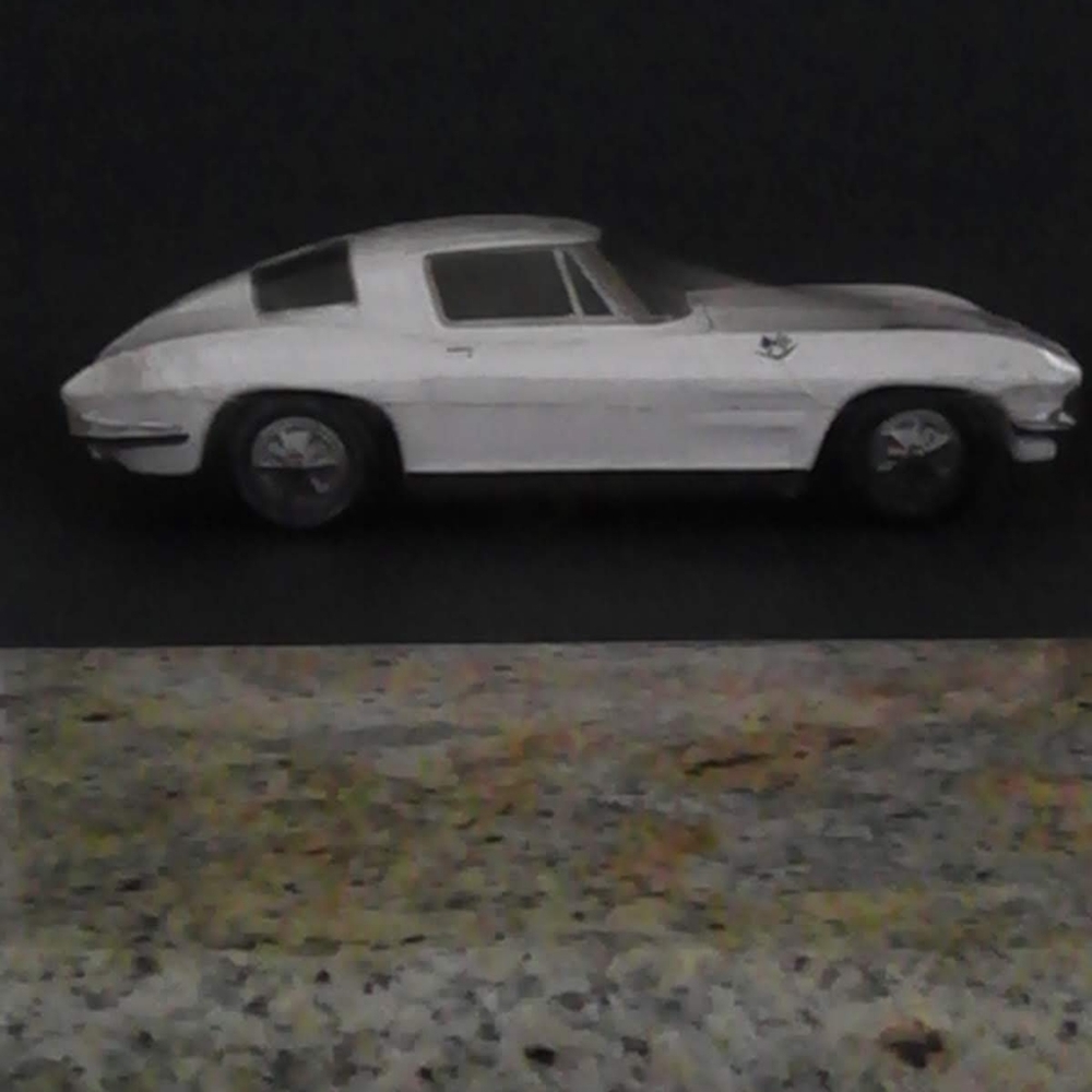 1963 Corvette. Vintage Decanter. Famous Firsts.
